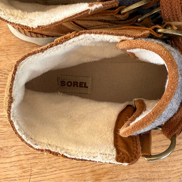 Sorel Kinetic Short Lace Up Booties Sz 10 - Picture 12 of 16